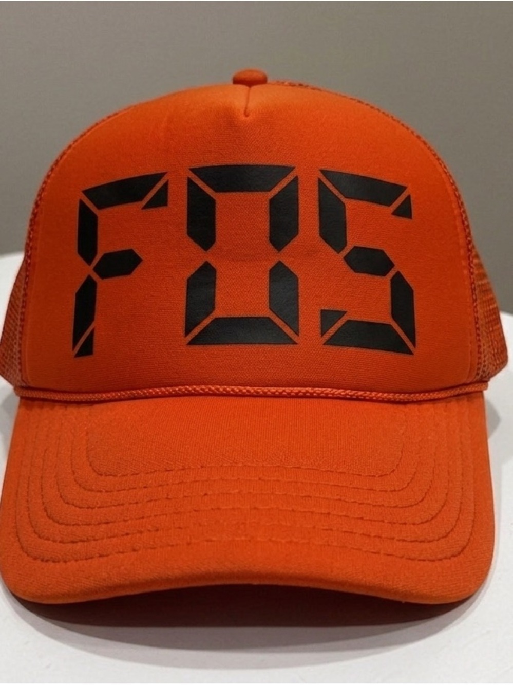 Virgil Abloh "Figures of Speech" FOS Trucker Hat — (Brooklyn Museum)